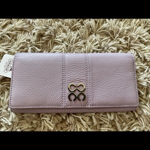 Coach 44080 Julia op art envelope wallet in lilac
